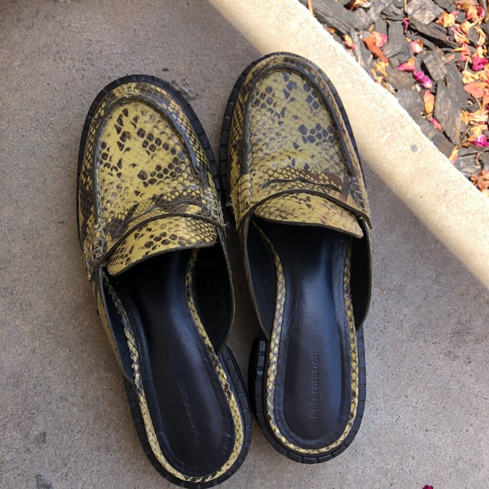 Reformation Loafer Mules - Picture 2 of 5